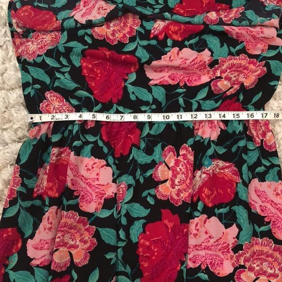 Elle Ruffle Floral Tank Top Dress size XL - Picture 11 of 12